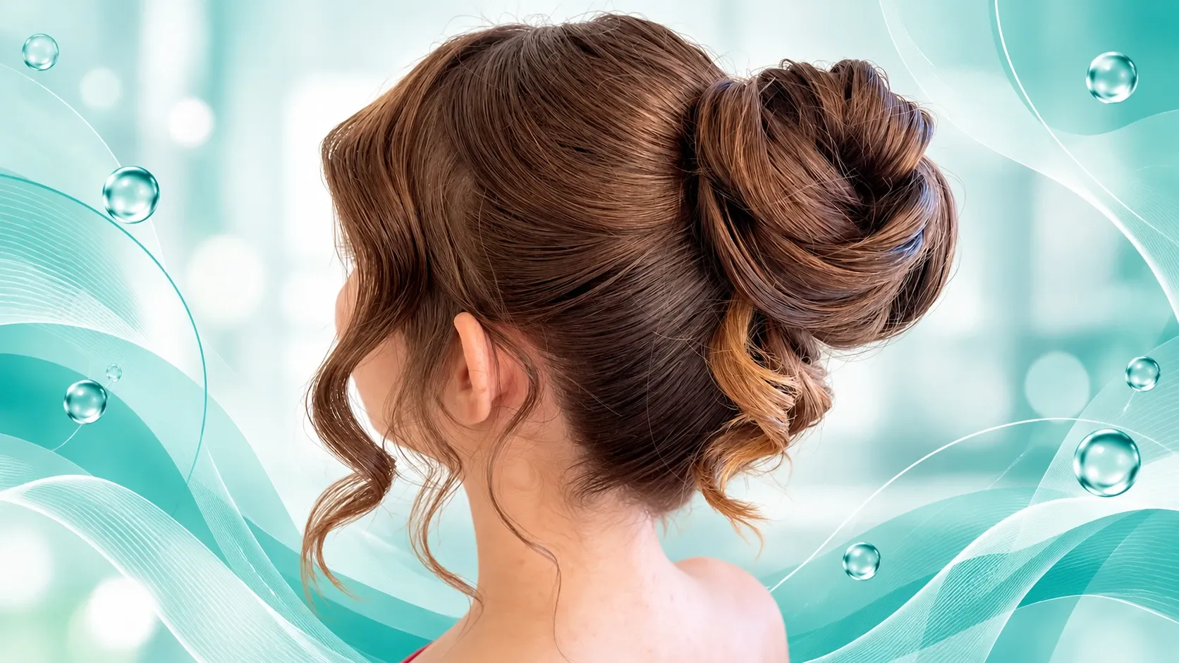 Mechas loiras e morena iluminada com produtos premium no Spazzio Salão de Beleza